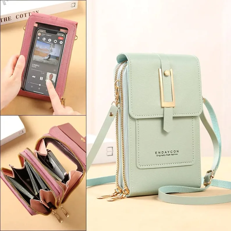 Elegantní malá crossbody taška černá