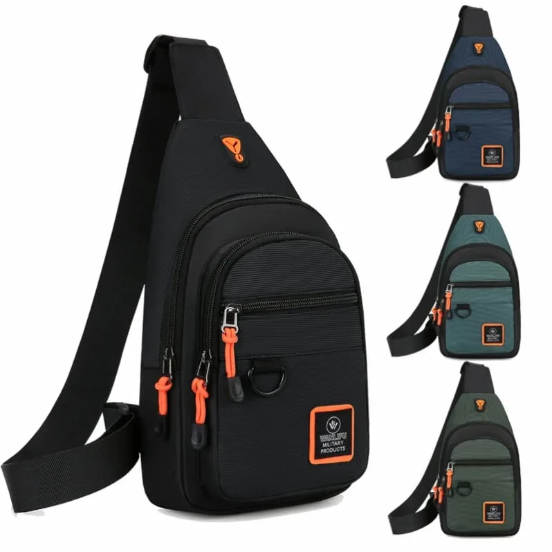 Geantă crossbody sport negru și roșu