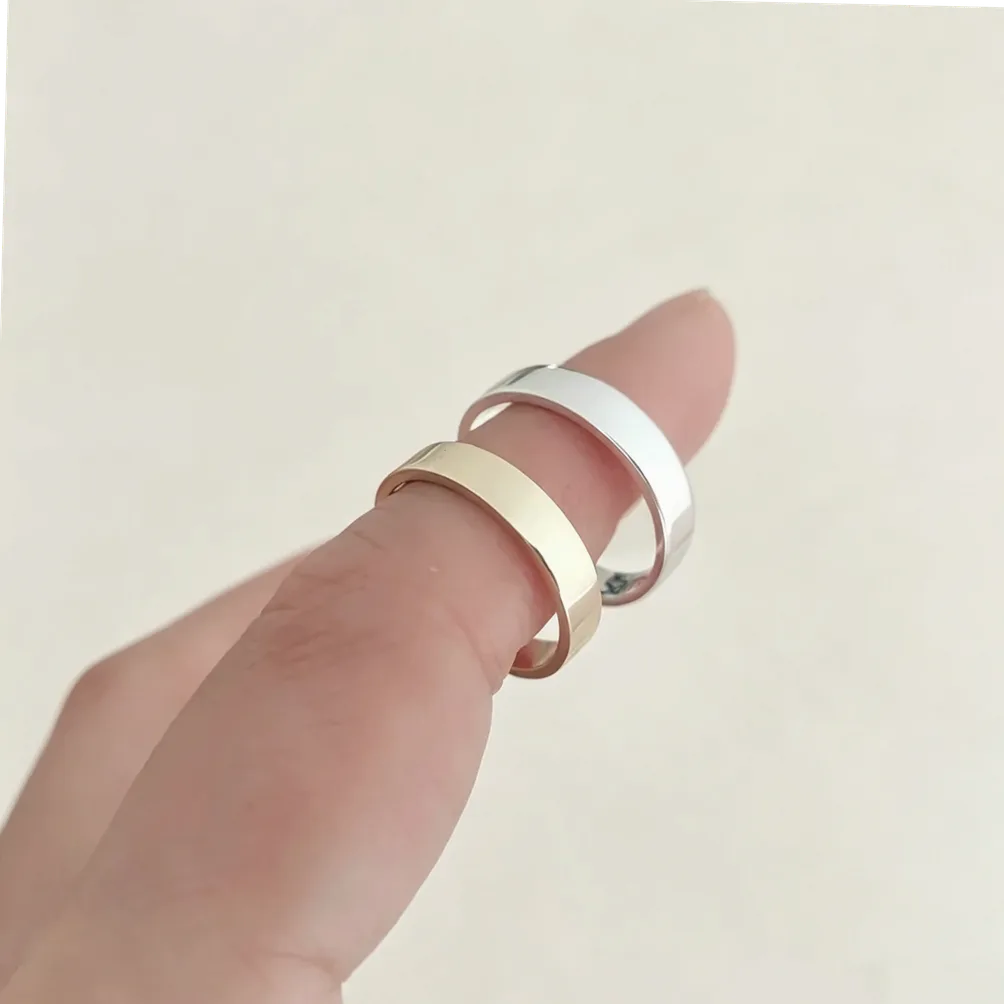 Bague argent personnalisable - gravure message intérieur — vue 5 — Gemzara