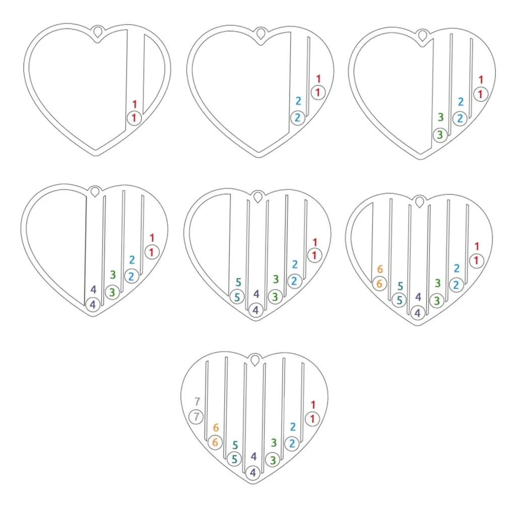 Collier cœur gravable au prénom et date — vue 5 — Gemzara