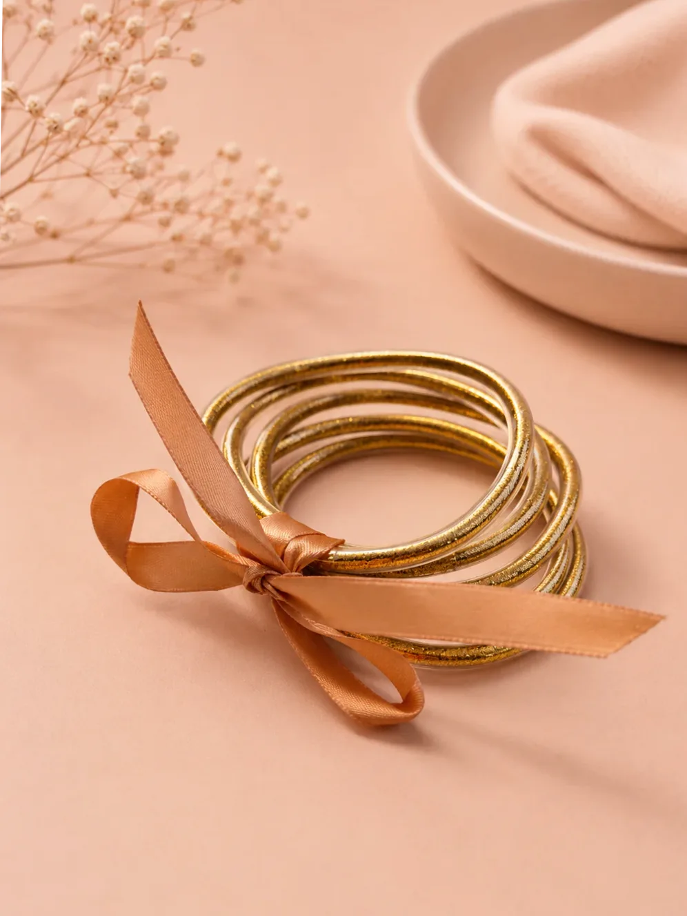 Buddhistische Armreif Imitation Set fünf Armbänder am Knöchel getragen